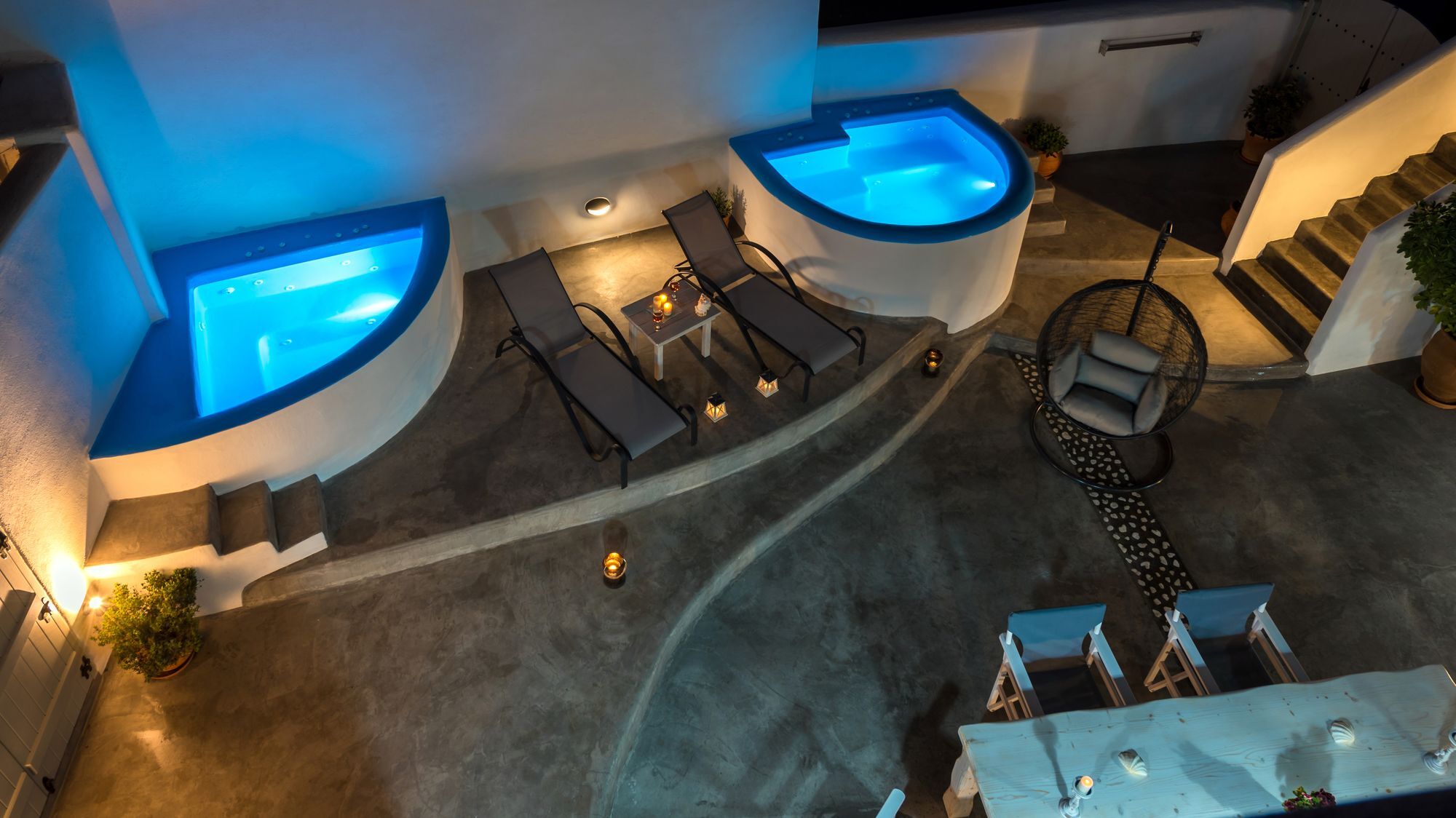 Nereids Villa Santorini Megalochori  Ngoại thất bức ảnh