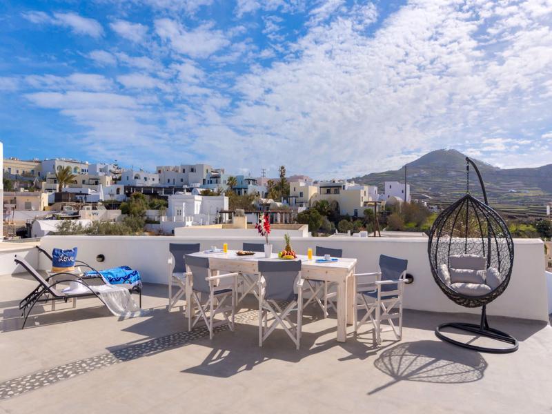 Nereids Villa Santorini Megalochori  Ngoại thất bức ảnh