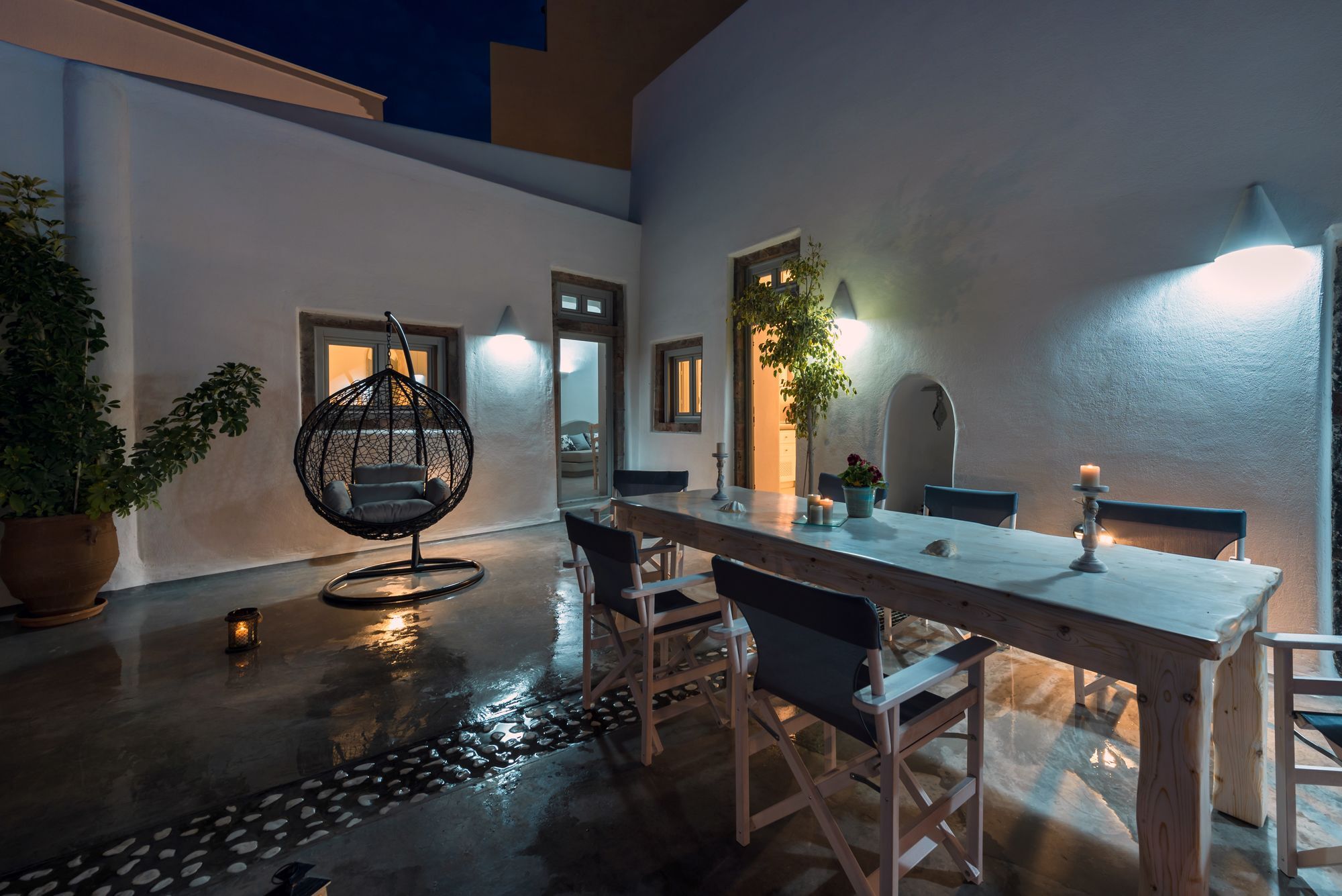 Nereids Villa Santorini Megalochori  Ngoại thất bức ảnh