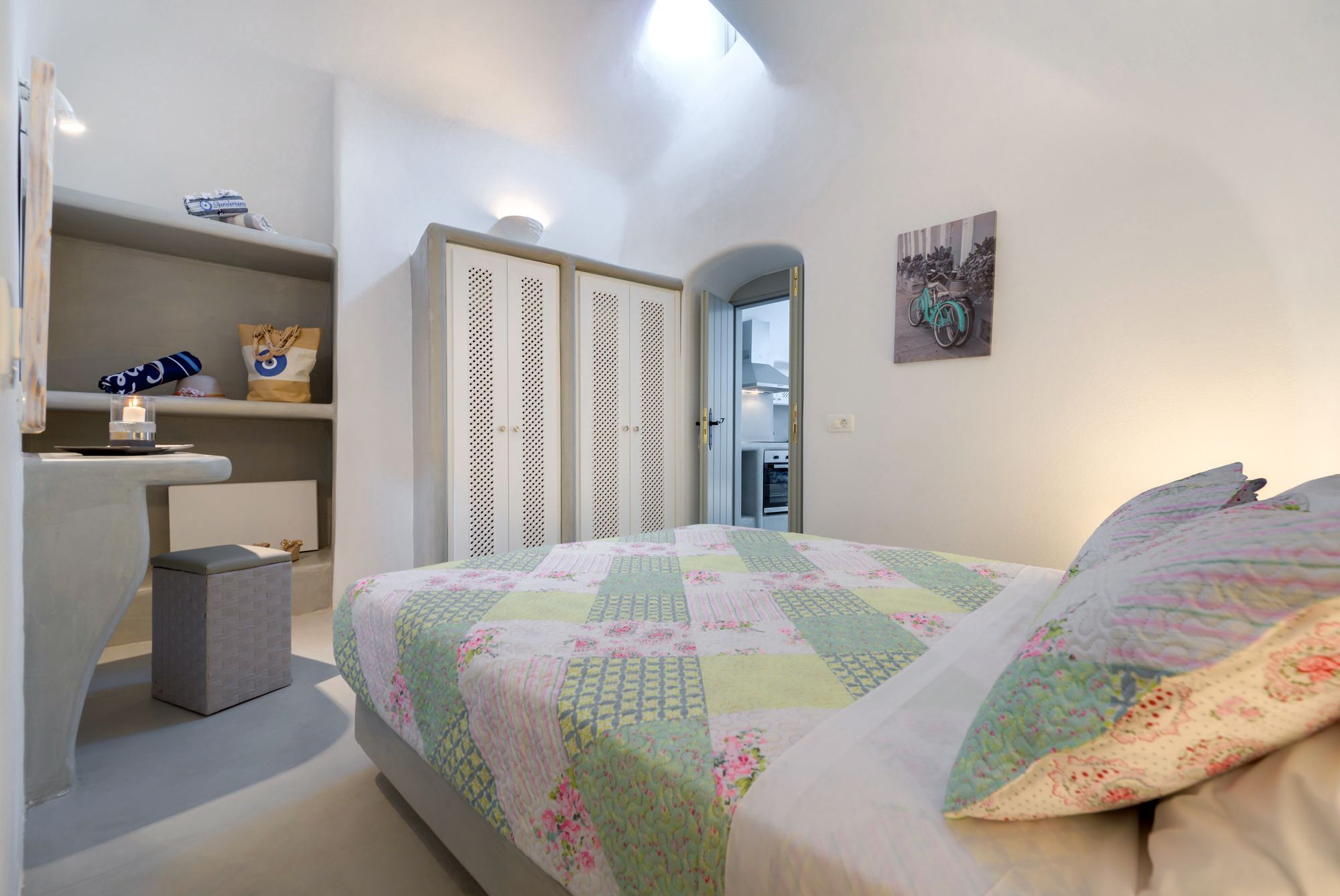 Nereids Villa Santorini Megalochori  Ngoại thất bức ảnh