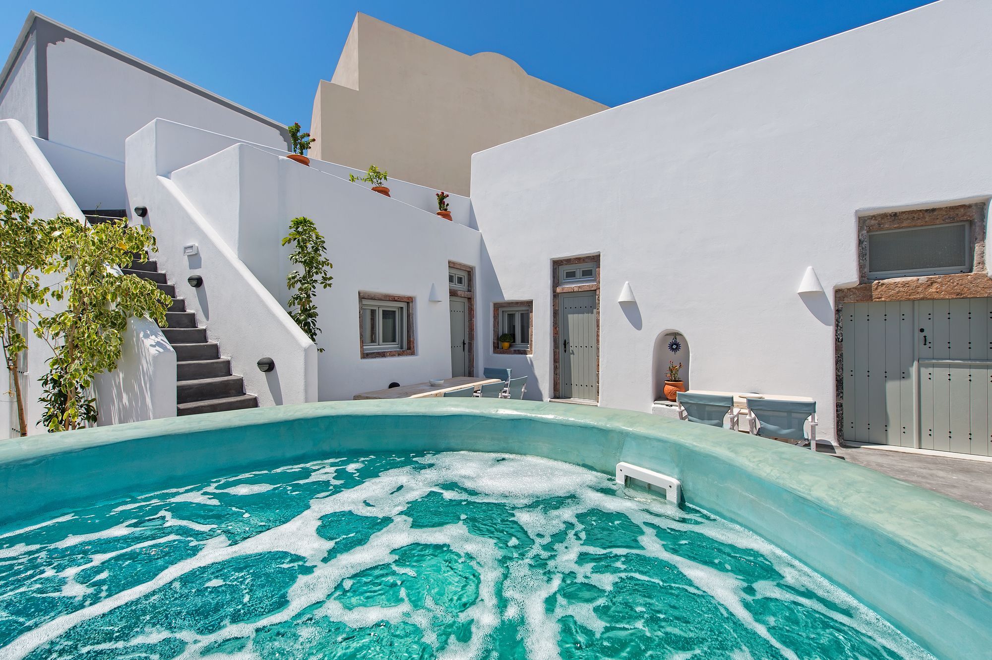 Nereids Villa Santorini Megalochori  Ngoại thất bức ảnh