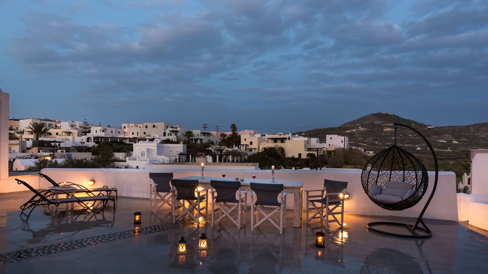 Nereids Villa Santorini Megalochori  Ngoại thất bức ảnh