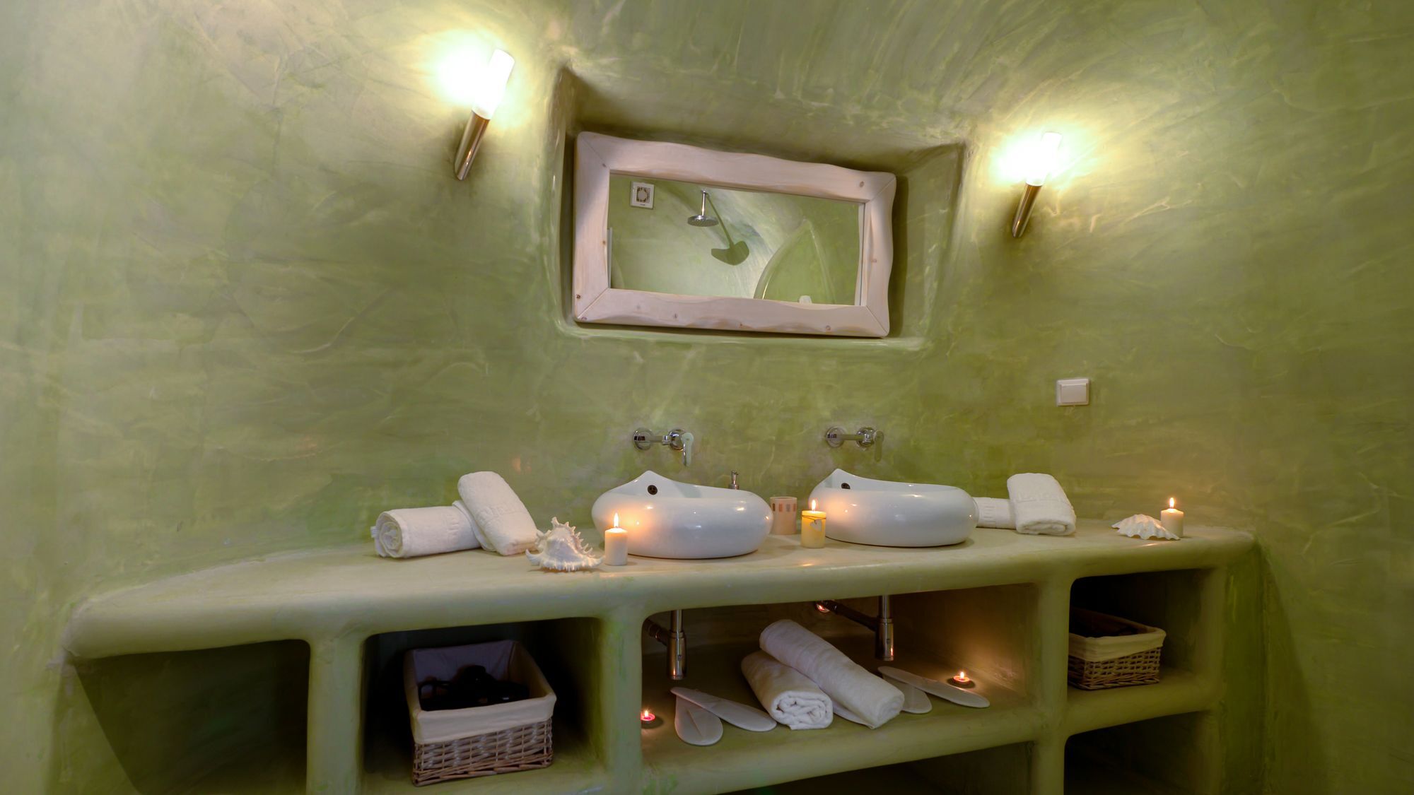 Nereids Villa Santorini Megalochori  Ngoại thất bức ảnh