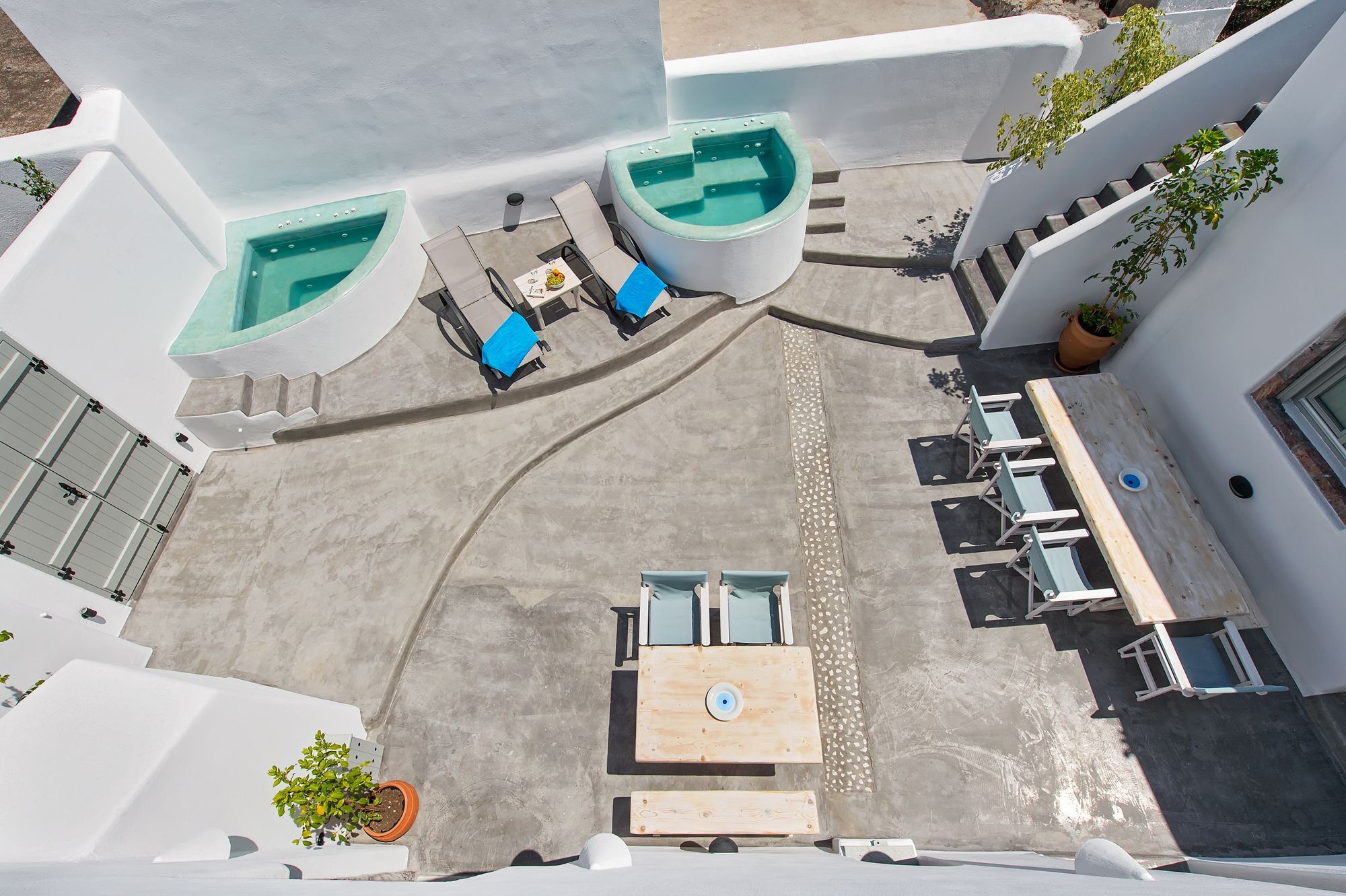 Nereids Villa Santorini Megalochori  Ngoại thất bức ảnh