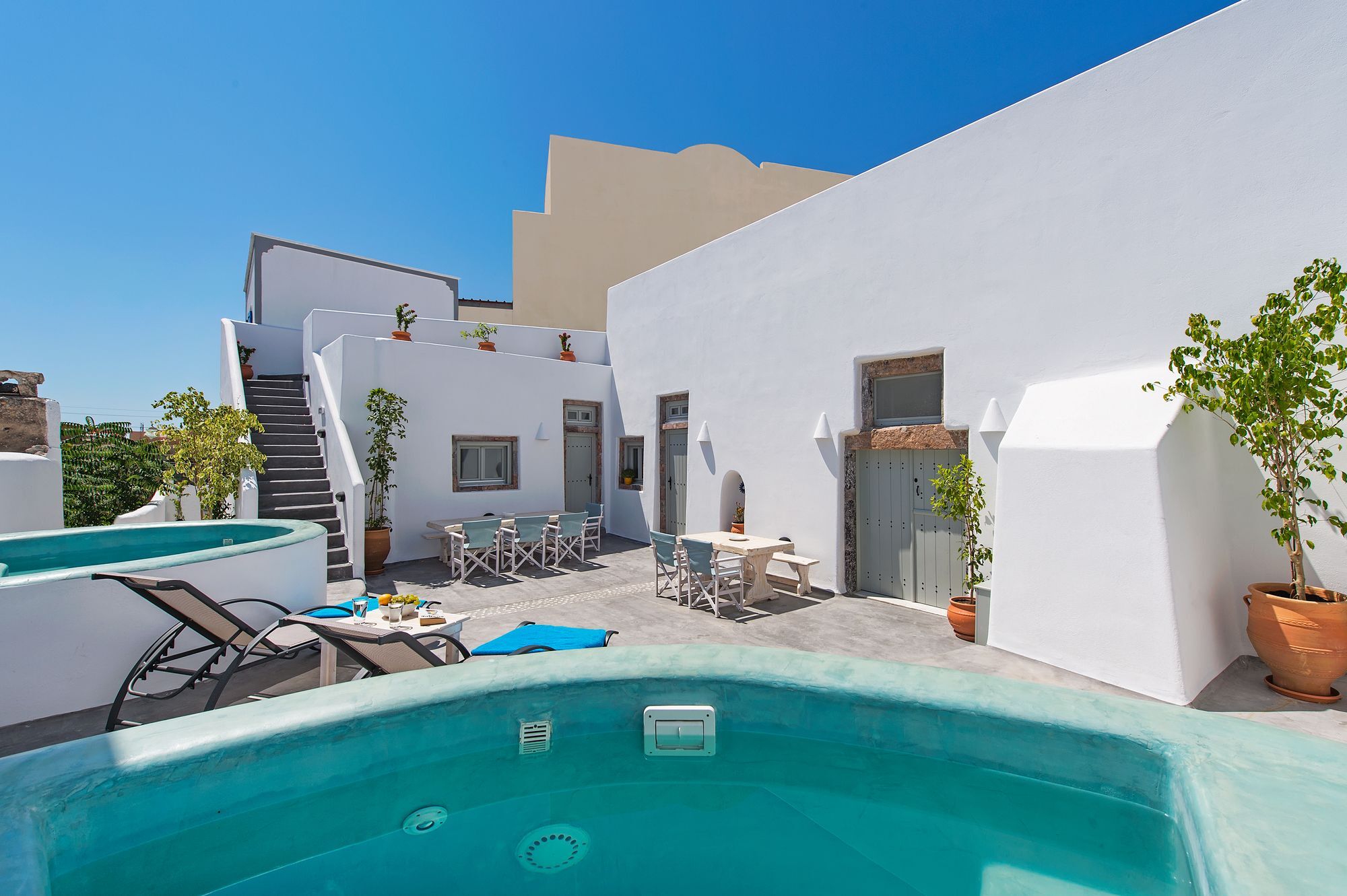 Nereids Villa Santorini Megalochori  Ngoại thất bức ảnh