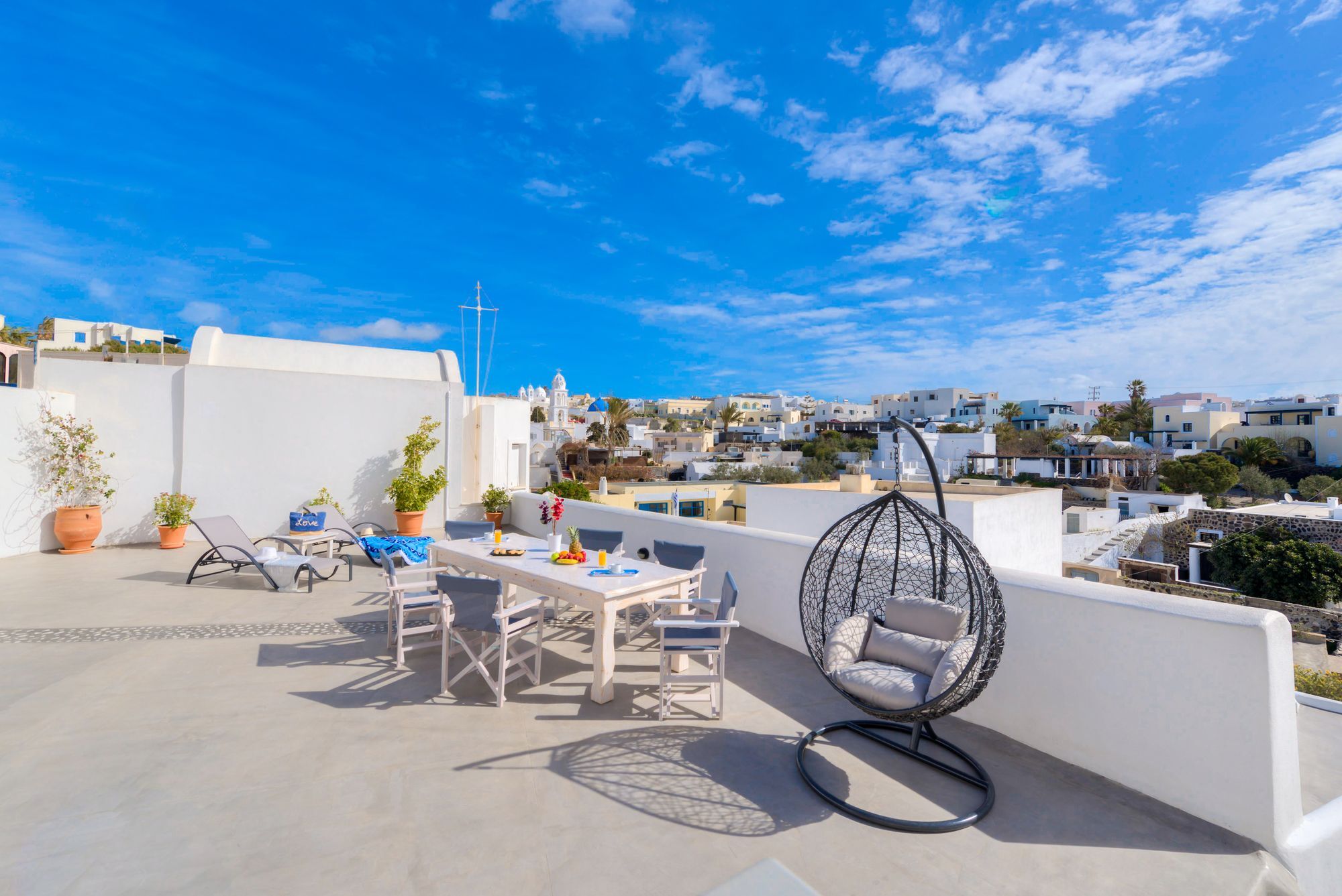Nereids Villa Santorini Megalochori  Ngoại thất bức ảnh